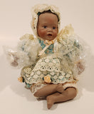 1992 The Ashton Drake Galleries Picture Perfect Dolls by Yolanda Bello Danielle 6" Tall Porcelain Doll New Condition in Box #92031