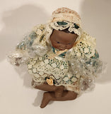 1992 The Ashton Drake Galleries Picture Perfect Dolls by Yolanda Bello Danielle 6" Tall Porcelain Doll New Condition in Box #92031