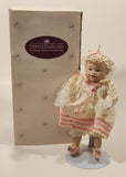 1992 The Ashton Drake Galleries Picture Perfect Dolls by Yolanda Bello Sarah 6 1/2" Tall Porcelain Doll New Condition in Box #92044