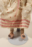 1992 The Ashton Drake Galleries Picture Perfect Dolls by Yolanda Bello Sarah 6 1/2" Tall Porcelain Doll New Condition in Box #92044