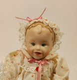 1992 The Ashton Drake Galleries Picture Perfect Dolls by Yolanda Bello Sarah 6 1/2" Tall Porcelain Doll New Condition in Box #92044