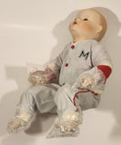 Ashton Drake Michael Boy with Baseball 11" Tall Porcelain Doll New Condition in Box #76118