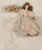 Ashton Drake Rose 14" Tall Porcelain Doll New Condition in Box #76201