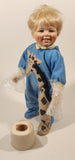 Ashton Drake "Catch Me If You Can" "Caught In The Act" Stevie 13" Tall Porcelain Doll New Condition in Box #76531