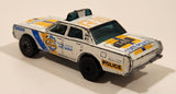 Vintage 1978 Matchbox Mercury R-15 T-160 State Police White Die Cast Toy Car Vehicle Made in Macau