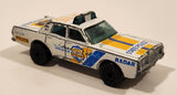 Vintage 1978 Matchbox Mercury R-15 T-160 State Police White Die Cast Toy Car Vehicle Made in Macau