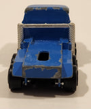 Vintage Majorette Magirus Blue Semi Tractor Truck 1:100 Scale Die Cast Toy Car Trucking Rig Vehicle