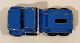 Vintage Majorette Magirus Blue Semi Tractor Truck 1:100 Scale Die Cast Toy Car Trucking Rig Vehicle