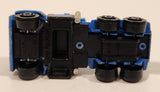 Vintage Majorette Magirus Blue Semi Tractor Truck 1:100 Scale Die Cast Toy Car Trucking Rig Vehicle