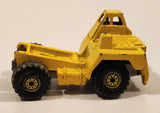 1980 Hot Wheels Workhorses CAT Caterpillar Dump Truck 777 Yellow Die Cast Toy Construction Vehicle