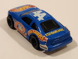 1998 McDonald's Hot Wheels Racer Nascar #44 Blue Die Cast Toy Race Car Vehicle