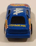 1998 McDonald's Hot Wheels Racer Nascar #44 Blue Die Cast Toy Race Car Vehicle