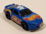 1998 McDonald's Hot Wheels Racer Nascar #44 Blue Die Cast Toy Race Car Vehicle