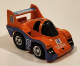 Vintage Takara Tonka Turbo Tricksters #8 Shell Pull Back Orange Die Cast Toy Car Vehicle Made in Macau