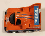 Vintage Takara Tonka Turbo Tricksters #8 Shell Pull Back Orange Die Cast Toy Car Vehicle Made in Macau