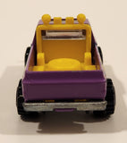 Vintage 1990 Hot Wheels Power Plower Truck Purple Die Cast Toy Car Vehicle