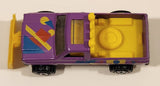Vintage 1990 Hot Wheels Power Plower Truck Purple Die Cast Toy Car Vehicle