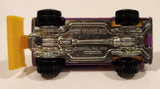 Vintage 1990 Hot Wheels Power Plower Truck Purple Die Cast Toy Car Vehicle