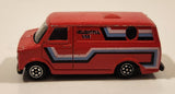 Vintage Yatming No. 899 Bedford CF Delightful Van Red Die Cast Toy Car Vehicle