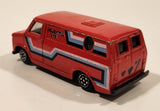 Vintage Yatming No. 899 Bedford CF Delightful Van Red Die Cast Toy Car Vehicle