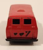 Vintage Yatming No. 899 Bedford CF Delightful Van Red Die Cast Toy Car Vehicle