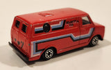 Vintage Yatming No. 899 Bedford CF Delightful Van Red Die Cast Toy Car Vehicle