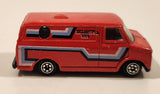 Vintage Yatming No. 899 Bedford CF Delightful Van Red Die Cast Toy Car Vehicle
