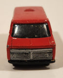 Vintage Yatming No. 899 Bedford CF Delightful Van Red Die Cast Toy Car Vehicle