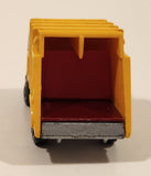 Vintage 1979 Lesney Matchbox Superfast Colectomatic Refuse Truck No. 36 Red Yellow Garbage Pickup Die Cast Toy Car Vehicle with Sliding Compactor