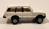 1990 Hot Wheels Range Rover White Die Cast Toy Car Vehicle