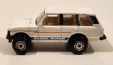 1990 Hot Wheels Range Rover White Die Cast Toy Car Vehicle