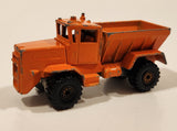 1983 Hot Wheels Extra Series Oshkosh Snow Plow Truck Orange Die Cast Toy Car Vehicle