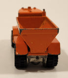 1983 Hot Wheels Extra Series Oshkosh Snow Plow Truck Orange Die Cast Toy Car Vehicle