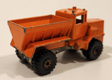 1983 Hot Wheels Extra Series Oshkosh Snow Plow Truck Orange Die Cast Toy Car Vehicle