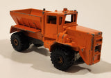 1983 Hot Wheels Extra Series Oshkosh Snow Plow Truck Orange Die Cast Toy Car Vehicle
