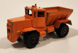 1983 Hot Wheels Extra Series Oshkosh Snow Plow Truck Orange Die Cast Toy Car Vehicle