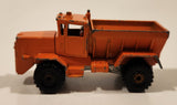 1983 Hot Wheels Extra Series Oshkosh Snow Plow Truck Orange Die Cast Toy Car Vehicle