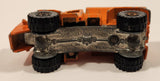1983 Hot Wheels Extra Series Oshkosh Snow Plow Truck Orange Die Cast Toy Car Vehicle
