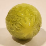 Vintage Art Glass Fruit Green Lime 2 3/4" Tall Ornament