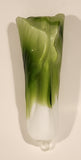 Vintage Art Glass Vegetable Romaine Lettuce 8" Long Ornament