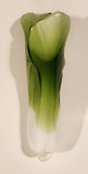 Vintage Art Glass Vegetable Romaine Lettuce 8" Long Ornament