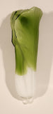 Vintage Art Glass Vegetable Romaine Lettuce 8" Long Ornament