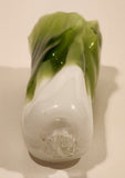Vintage Art Glass Vegetable Romaine Lettuce 8" Long Ornament