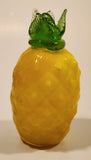 Vintage Art Glass Fruit Pineapple 5 1/4" Tall Ornament