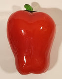 Vintage Art Glass Vegetable Red Bell Pepper 4 3/4" Tall Ornament