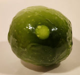 Vintage Art Glass Vegetable Green Cabbage 4" Tall Ornament