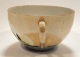 Vintage Occupied Japan Peach Lustreware Mountain Chalet with Trees Bone China Tea Cup