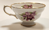 Vintage Grosvenor "Orchid" Pink Flowers Bone China Tea Cup Made in England