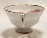 Vintage Grosvenor "Orchid" Pink Flowers Bone China Tea Cup Made in England