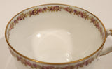 Vintage Limoges Haviland AC France Floral Trim Bone China Tea Cup Made in England
